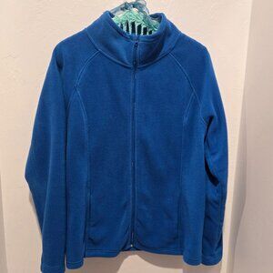 🧥 Dip Into Comfort – Fleece Zip-Up Jacket (Size L) 🧥Lightly Loved Like New